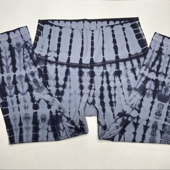 Lululemon Wunder Under 21”  Leggings Sz 10 Shibori - Picture 2 of 11